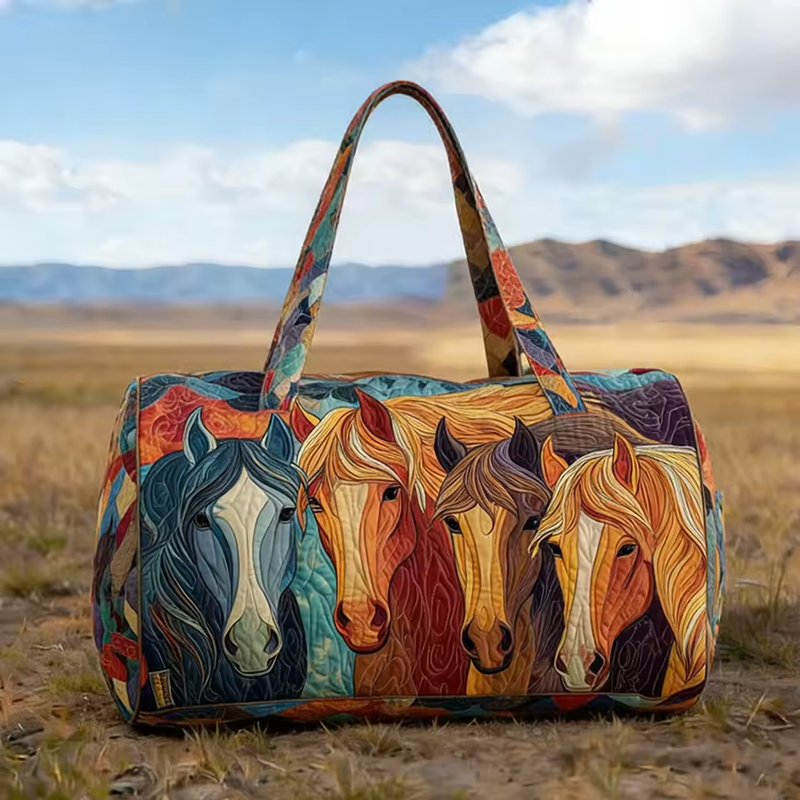 Bernice | Bolsa de Viagem Macia Feita à Mão